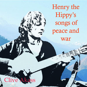 Picture shows album cover with guitarist in mountains
